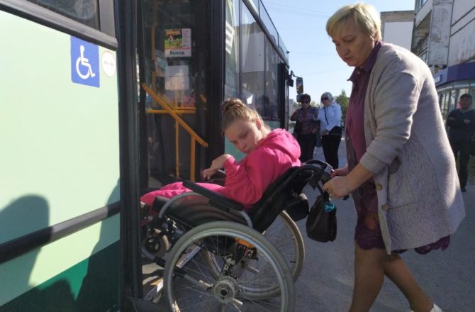 В Соликамске прошла акция «За доступный транспорт»